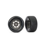 Traxxas 10473X Dirt Oval Gray Front Wheels