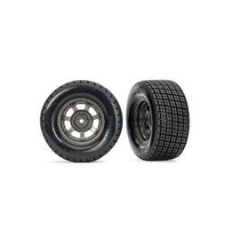 Traxxas 10473X Dirt Oval Gray Front Wheels