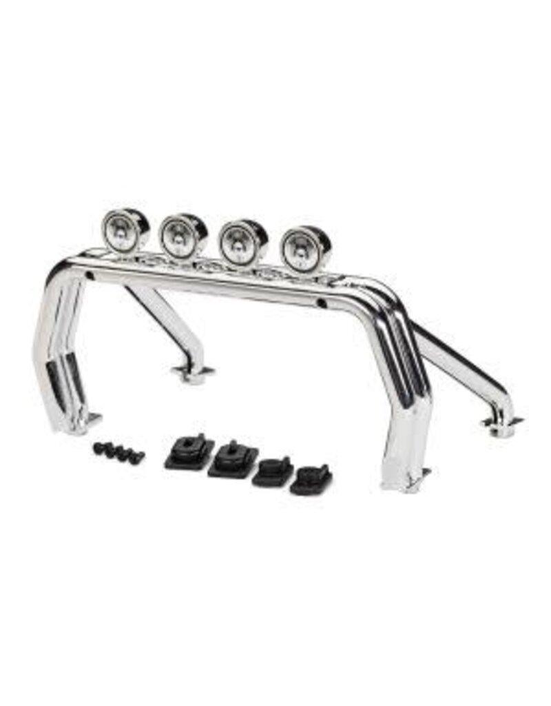 Traxxas 9262 TRX-4 Chrome Roll Bar & Mounts