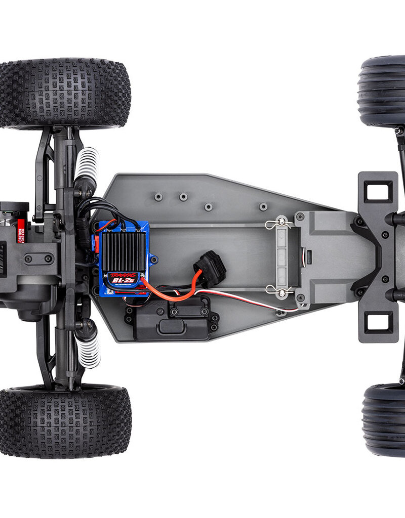 Traxxas 37354-4grn Rustler 2WD BL-2s HD