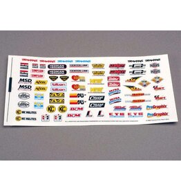 Traxxas 2514 Racing Sponsor Decal Sheet