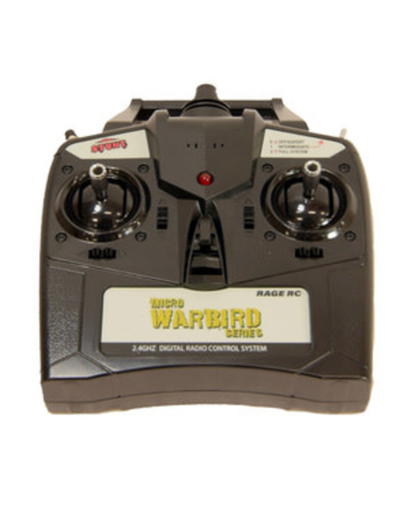 Rage R/C RGRA1317	Rage R/C 2.4GHz Transmitter; Micro Warbirds