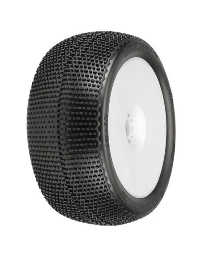 Proline PRO9063233	 BuckShot VTR 4.0 S3 1:8 TruckMTD White Offset F/R