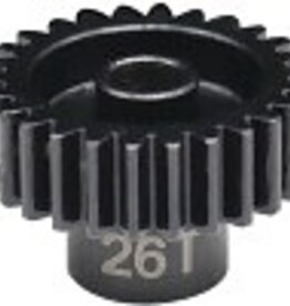 Hot Racing HRANSG3226	Hot Racing 26 Tooth 32 Pitch Steel Pinion Gear, 5mm Bore