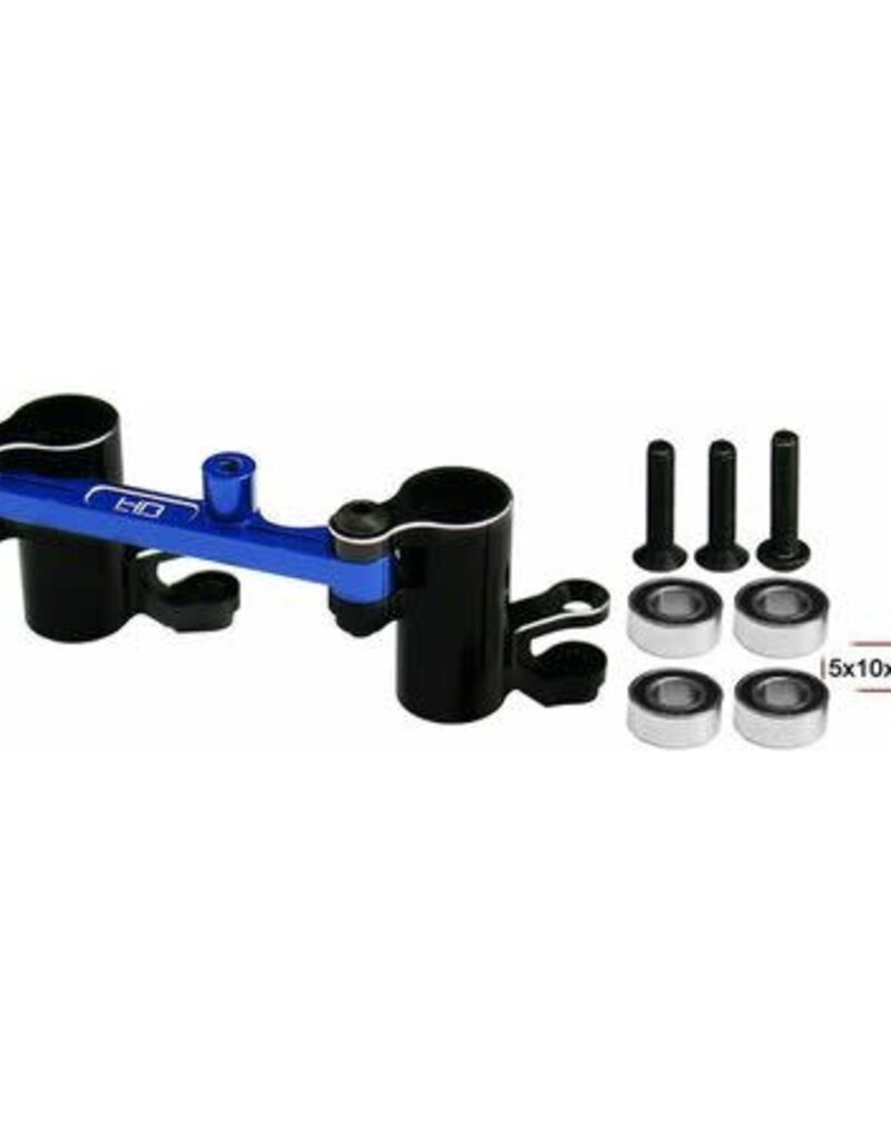 Hot Racing HRAMMX48X01	 Aluminum Bearing Bellcrank Steering Mini Max