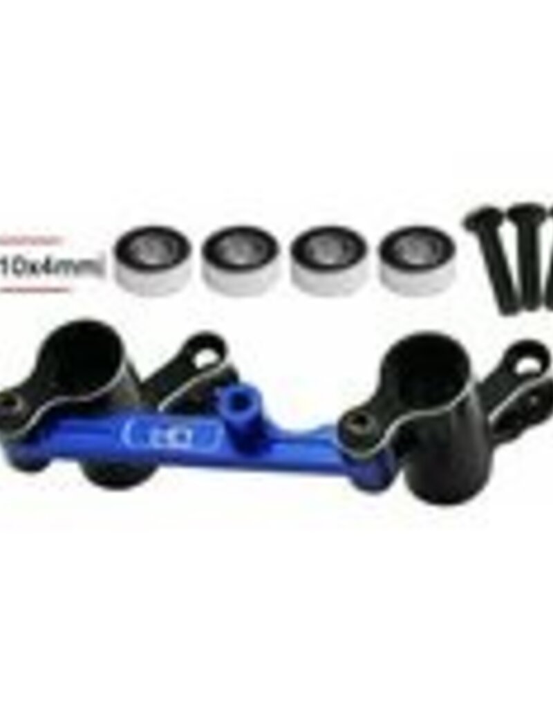 Hot Racing HRAMMX48X01	 Aluminum Bearing Bellcrank Steering Mini Max