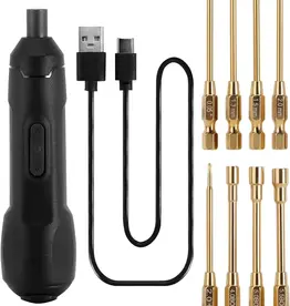 Power Hobby PHB6789 Professional Electric Power Driver Drill Machine w 8 Bits 1/18 1/24 Crawler