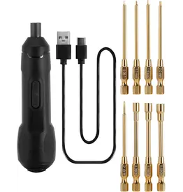 Power Hobby PHB6789 Professional Electric Power Driver Drill Machine w 8 Bits 1/18 1/24 Crawler