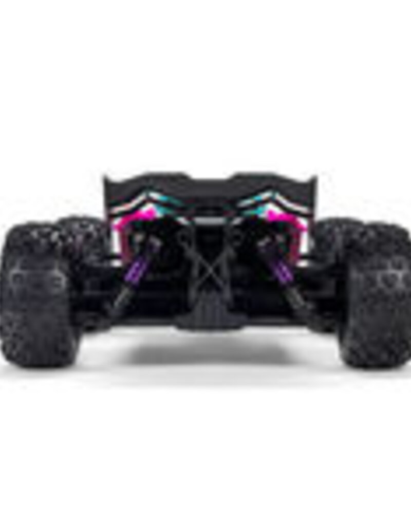 Arrma ARA2508ST2	 1/16 MINI KRATON 3S DSC 4X4 RTR Brushless Speed Truck (3S Battery & Charger Included) , Teal/Pink