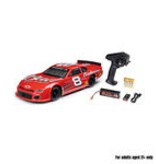 losi LOS-3104T2	 1/12 ALM RC Race Car Dale Earnhardt Jr. No. 8 2025 Budweiser Chevrolet ZL1 2S AWD On-Road (Battery & Charger Included), Red