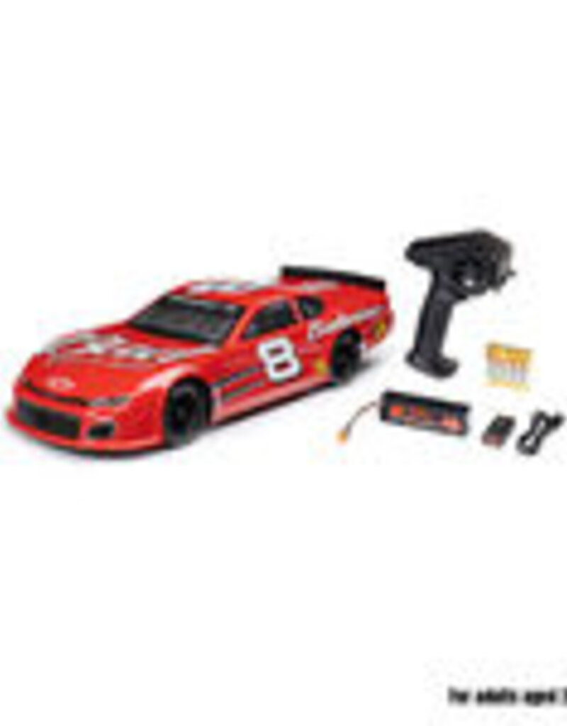 losi LOS-3104T2	 1/12 ALM RC Race Car Dale Earnhardt Jr. No. 8 2025 Budweiser Chevrolet ZL1 2S AWD On-Road (Battery & Charger Included), Red