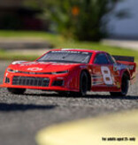 losi LOS-3104T2	 1/12 ALM RC Race Car Dale Earnhardt Jr. No. 8 2025 Budweiser Chevrolet ZL1 2S AWD On-Road (Battery & Charger Included), Red