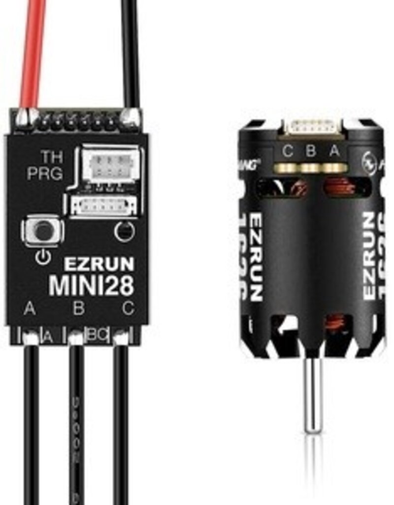Hobby Wing HWI38020368	Hobbywing EZRUN Mini28 ESC and 1626 SD 6500KV Motor Combo