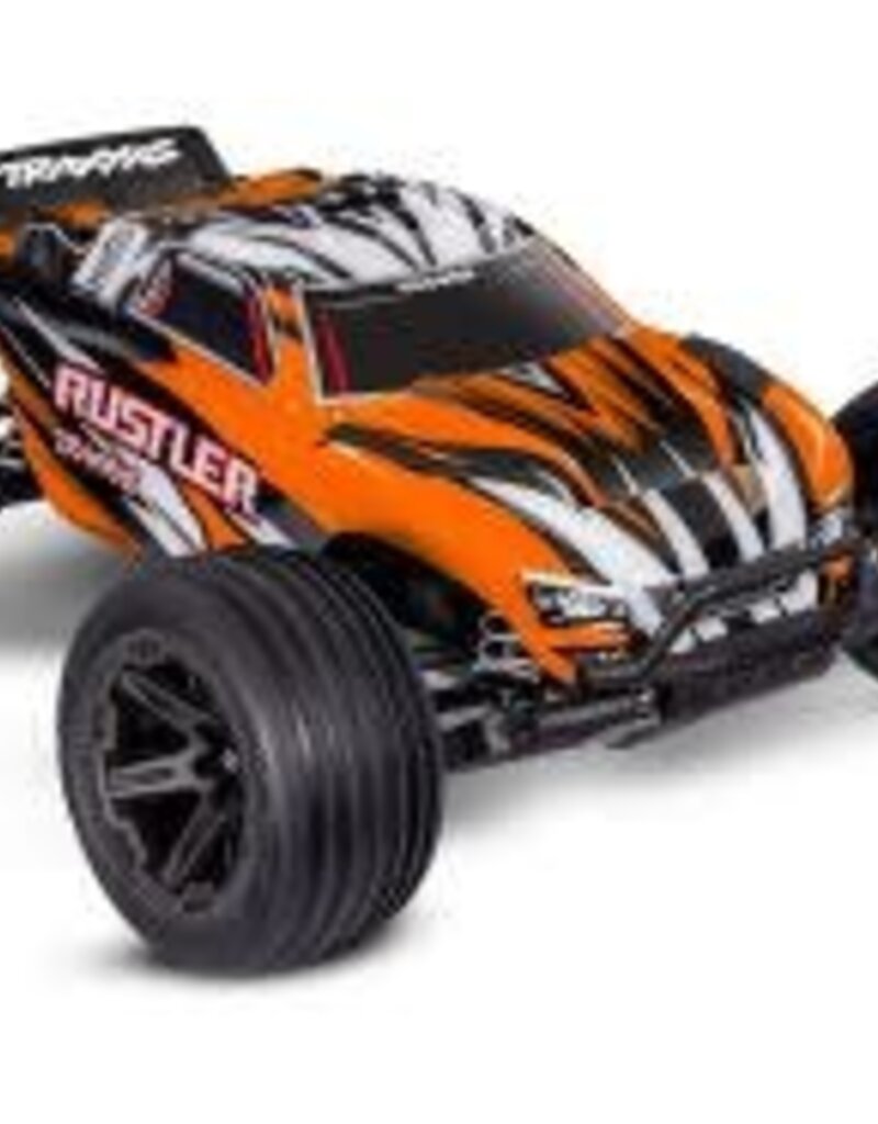 Traxxas Rustler 2WD XL-5 w/Battery 37254-8-ORNG