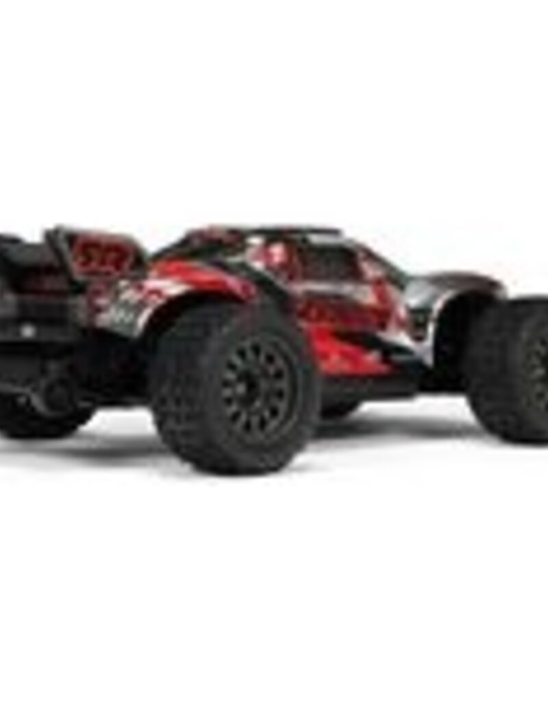 Arrma ARA4305V4T1	 1/10 VORTEKS 4X4 223S BLX BRUSHLESS STADIUM TRUCK RTR WITH DSC, RED