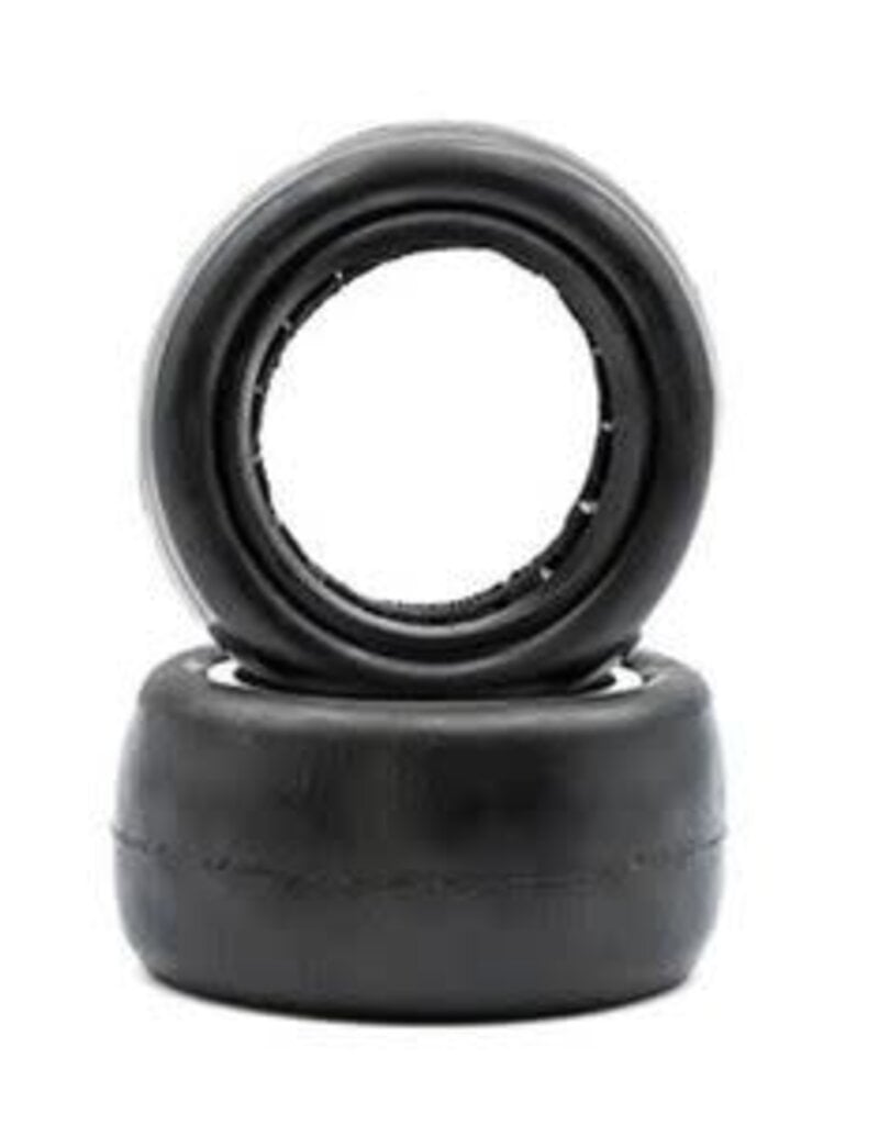 raw speed RWS161101SB	Raw Speed Slick - 1/10 Rear Buggy Tires w/ Inserts 2.2" (1 Pair) Soft (Yellow)