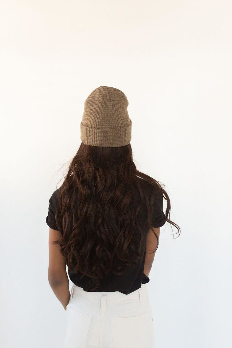 Gigi Pip Marsh Waffle Knit Beanie