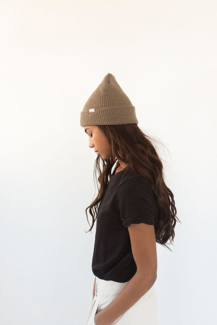 Gigi Pip Marsh Waffle Knit Beanie