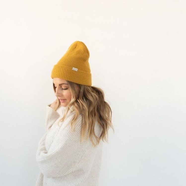 Gigi Pip Marsh Waffle Knit Beanie