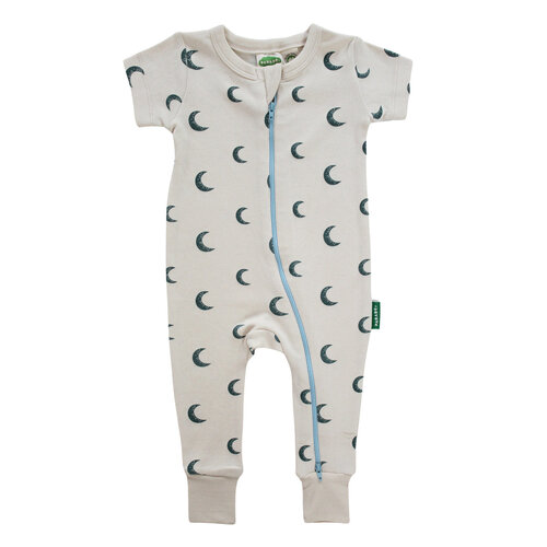 Parade Organics 2-Way Zip Romper Short Sleeve