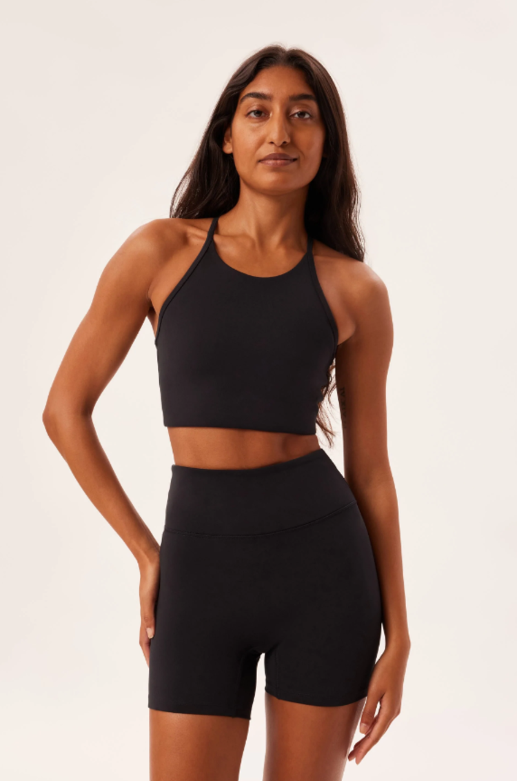 Girlfriend Collective LUXE Collette Halter Bra