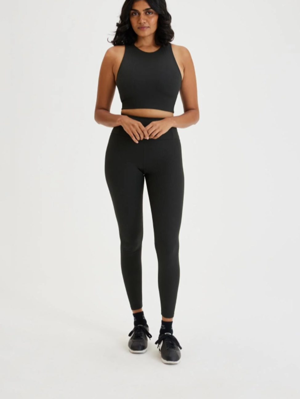 THESE UNALTERED LEGGINGS & CROP TOP *chef's kiss* 🤌 use code