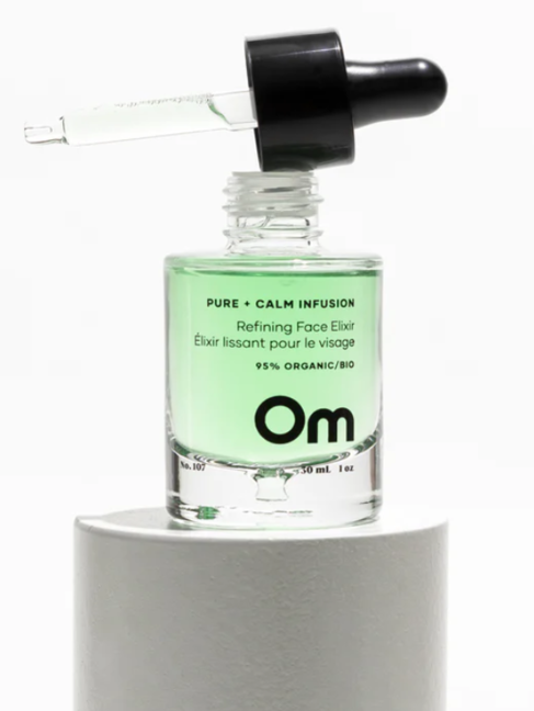 Om Organics Pure + Calm Refining Face Elixir