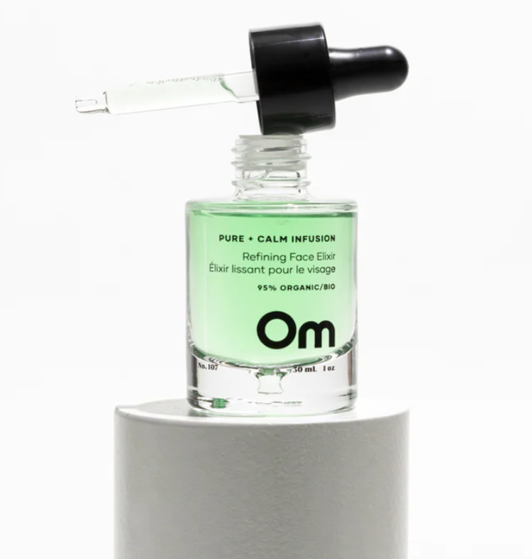 Om Organics Pure + Calm Refining Face Elixir