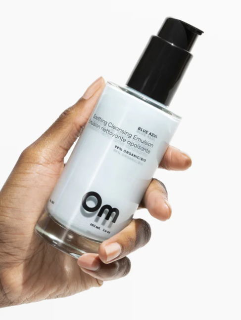 Om Organics Blue Azul Soothing Cleansing Emulsion