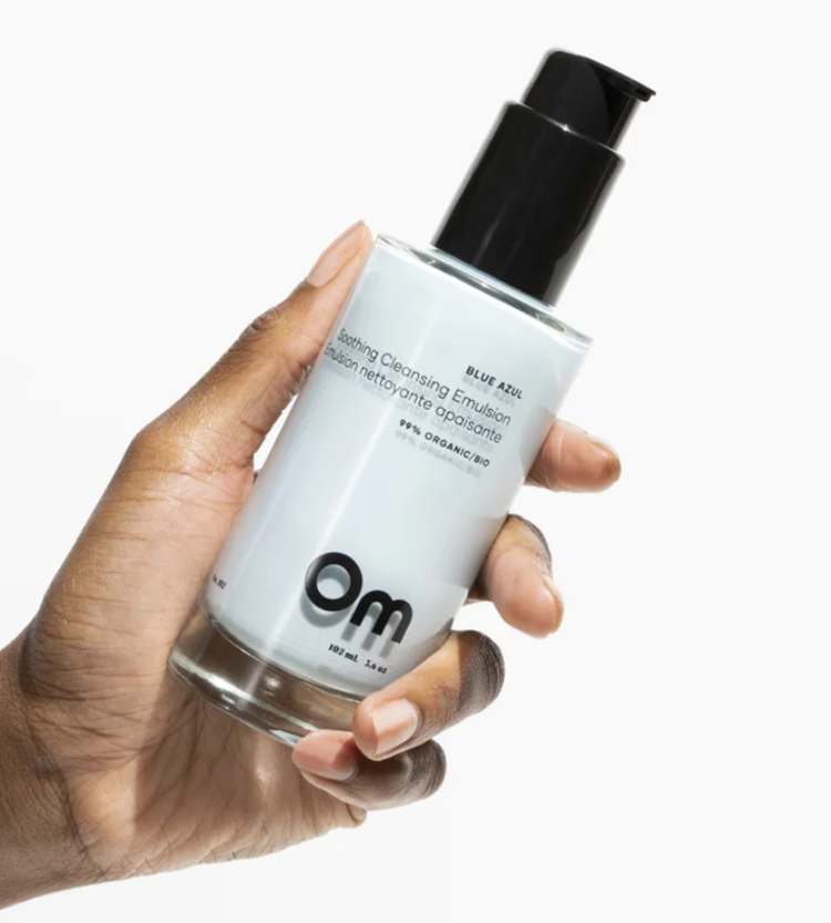 Om Organics Blue Azul Soothing Cleansing Emulsion
