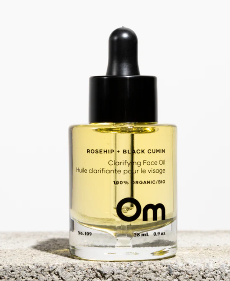 Om Organics Rosehip + Black Cumin Clarifying Face Oil