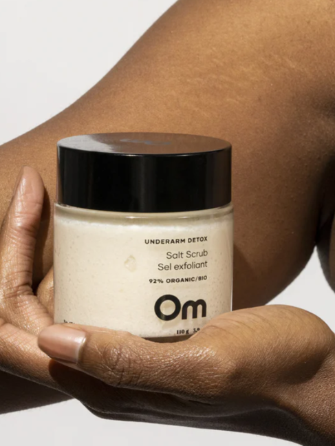 Om Organics Underarm Detox Salt Scrub