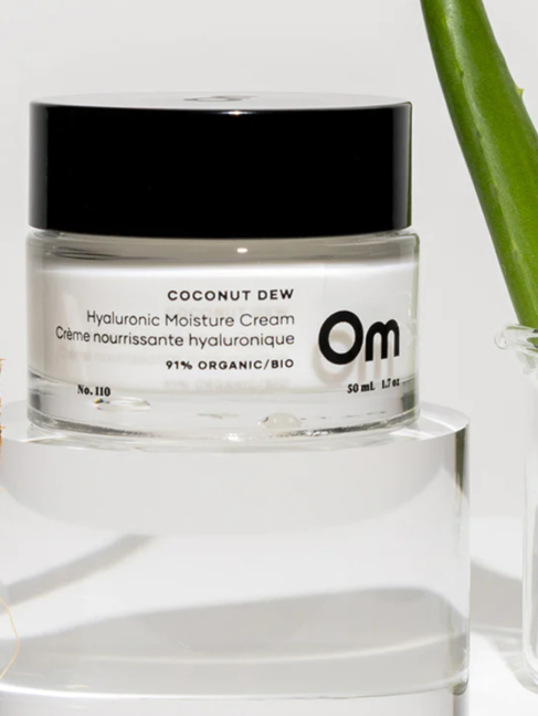 Om Organics Coconut Dew Hyaluronic Cream