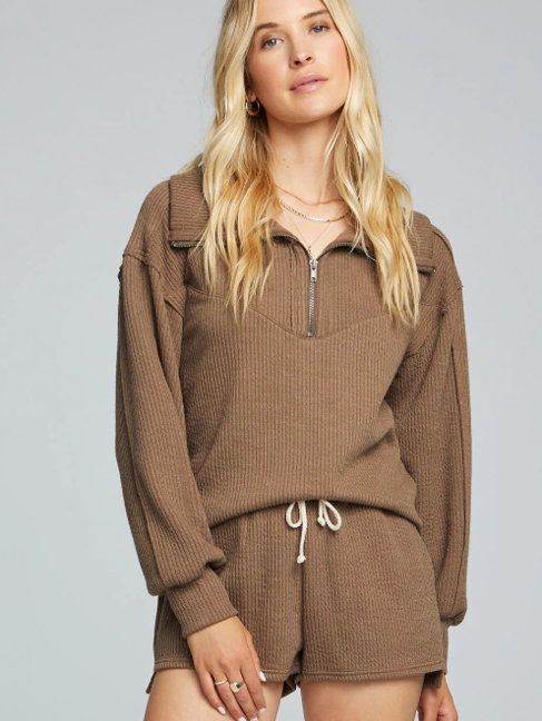 Saltwater Luxe Half Zip pullover