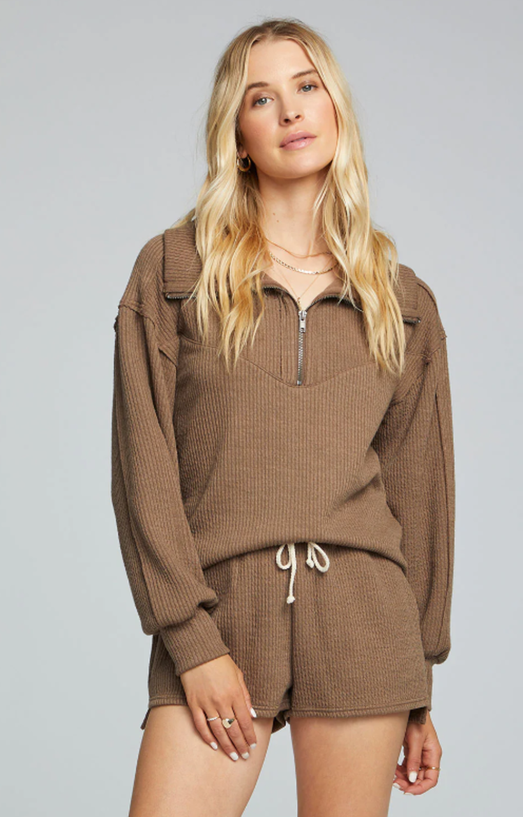 Saltwater Luxe Half Zip pullover