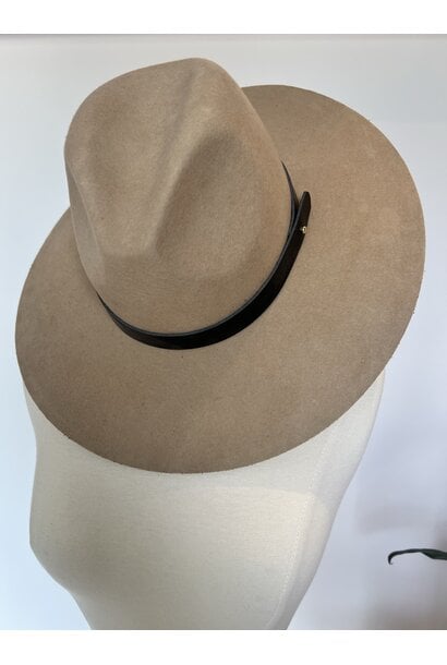 Gigi Pip Fedora Hat *m/l (59cm) with leather band