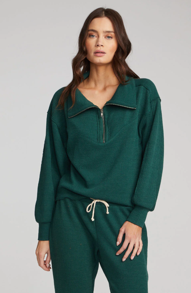 Saltwater Luxe Half Zip pullover