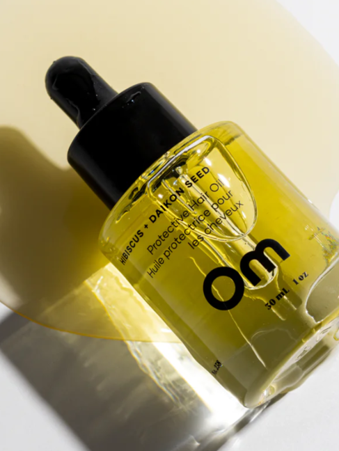 Om Organics Hibiscus + Daikon Seed Protective Hair Oil