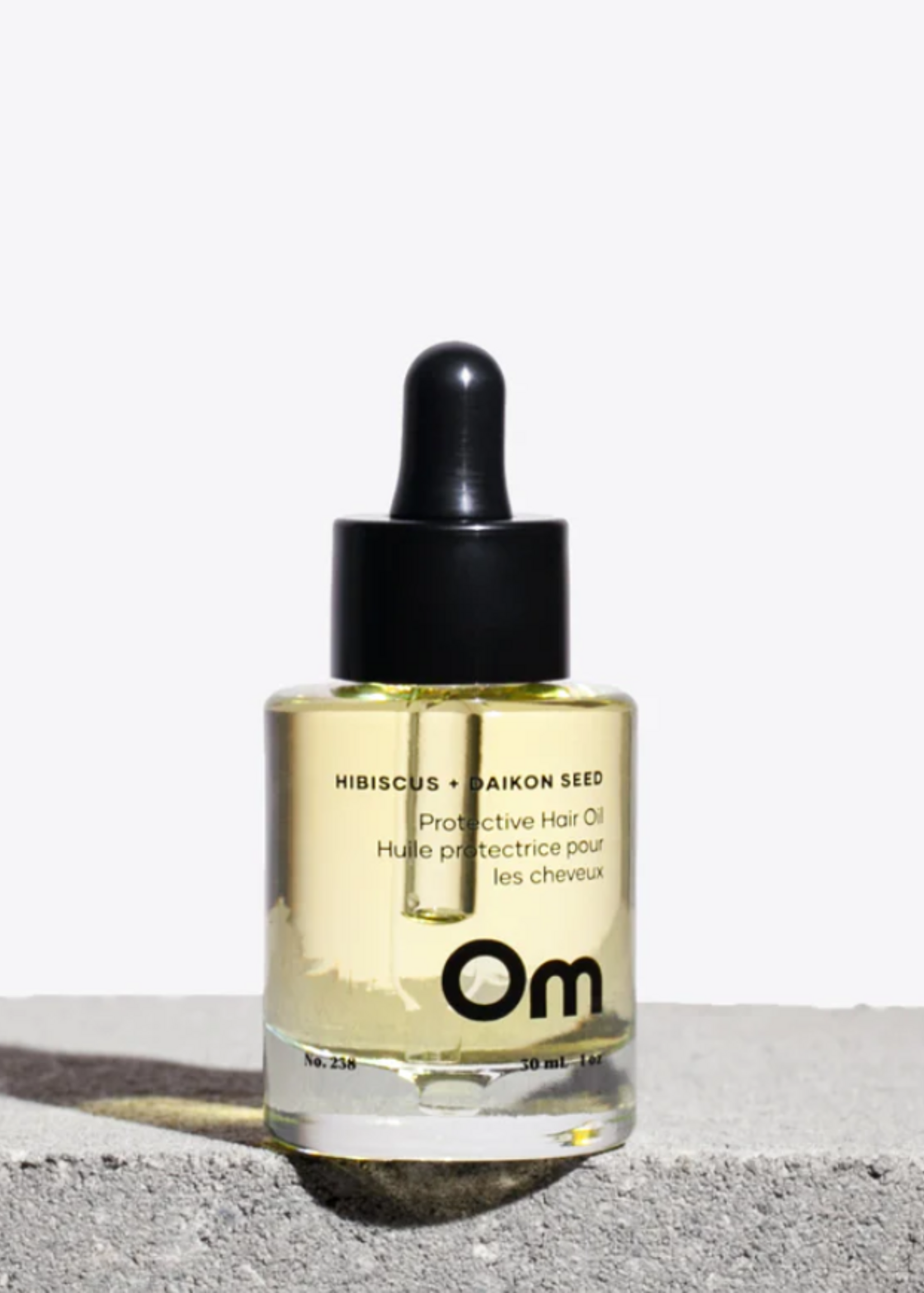 Om Organics Hibiscus + Daikon Seed Protective Hair Oil