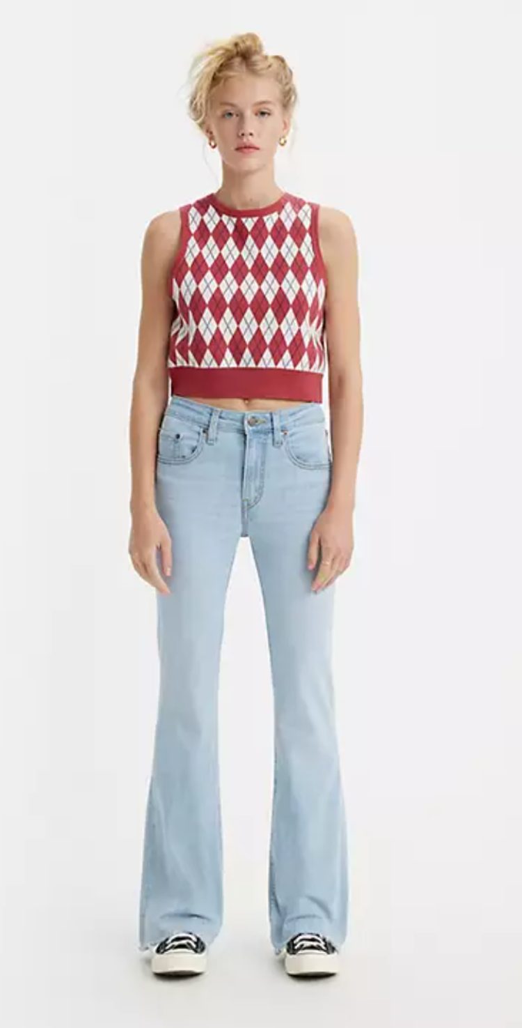 Levi 726 High Rise Flare