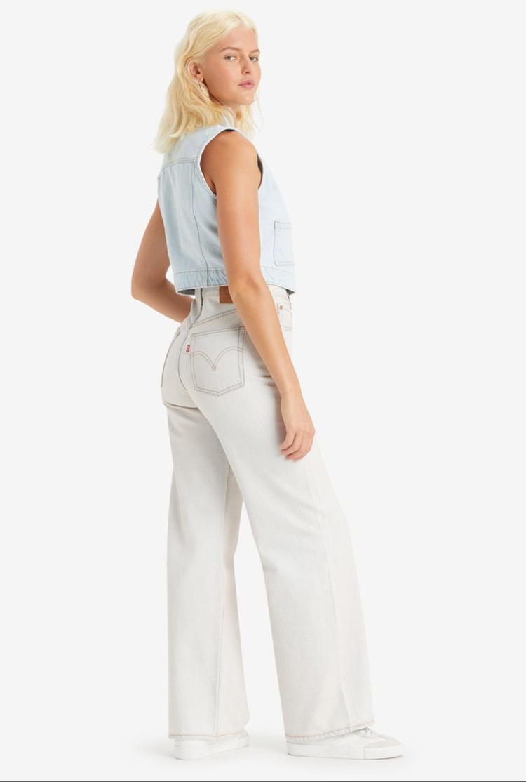 Levi Ribcage Wide Leg