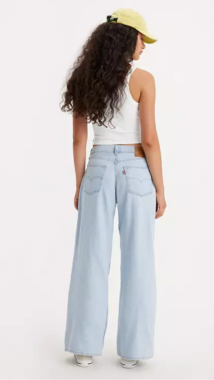 Levi Baggy Dad Wide Leg