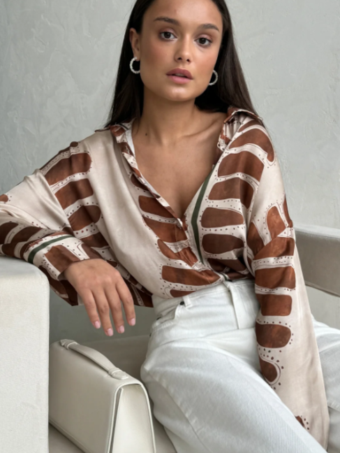 Charli Rhea Silk Shirt