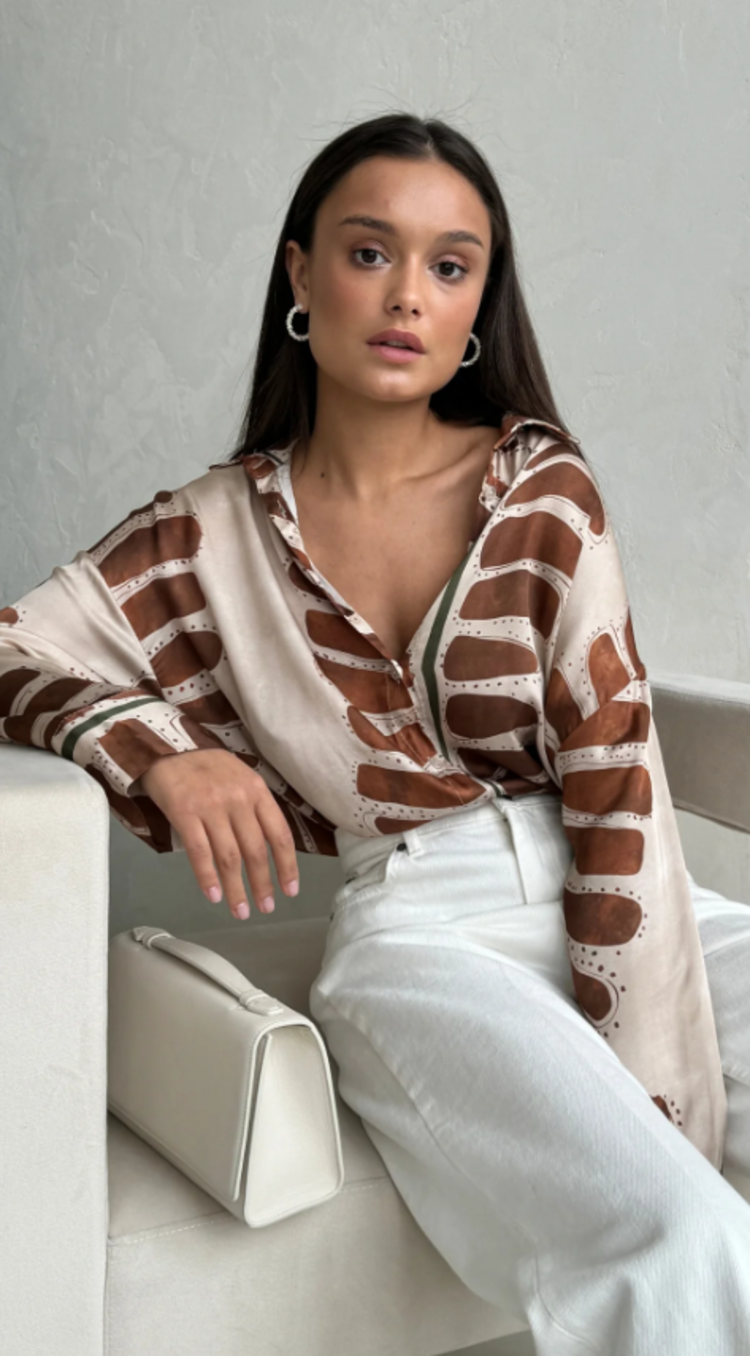 Charli Rhea Silk Shirt