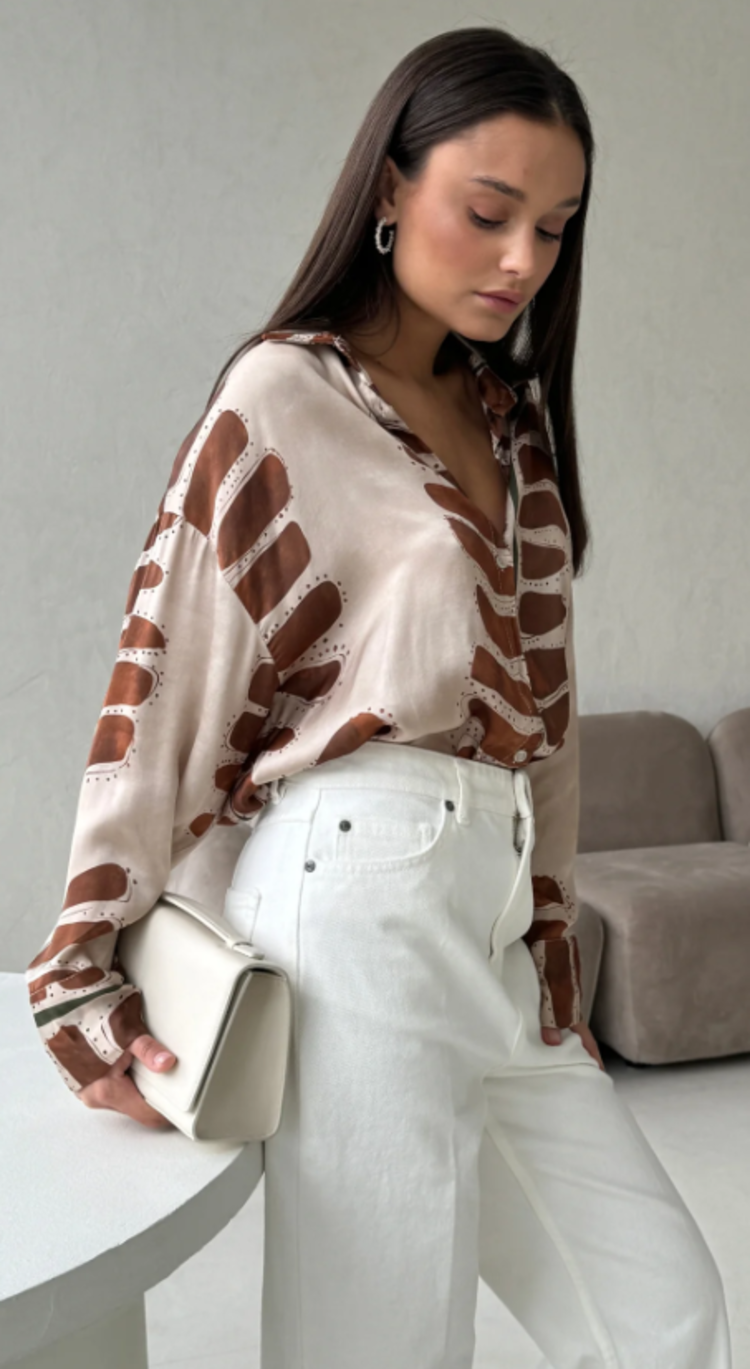 Charli Rhea Silk Shirt