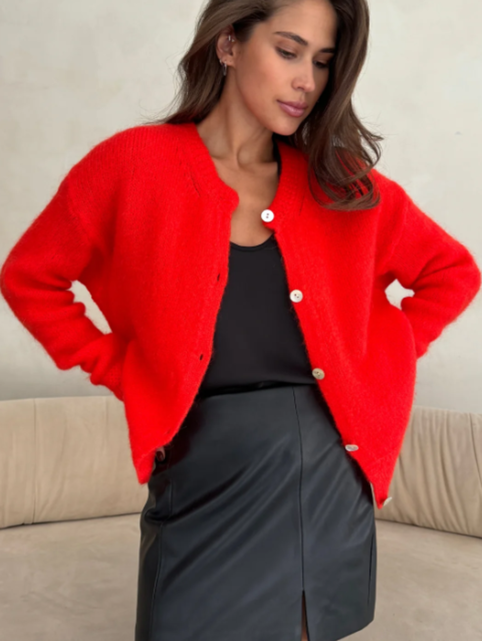 Bona Striped Cardigan