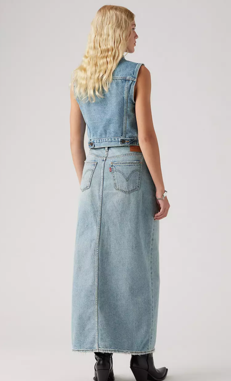 Levi Ankle Column Skirt