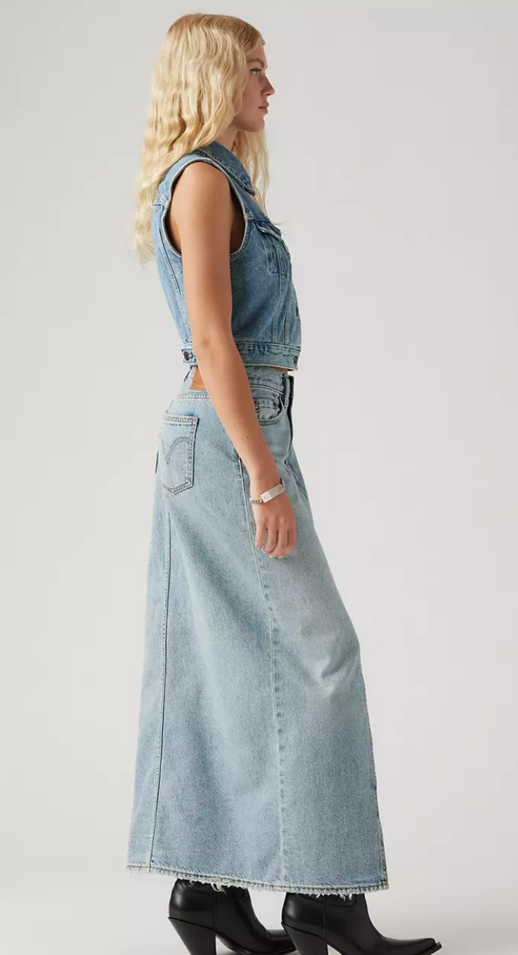 Levi Ankle Column Skirt