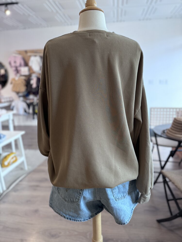 Laundry Room Golden Crew Neck Sweatshirt