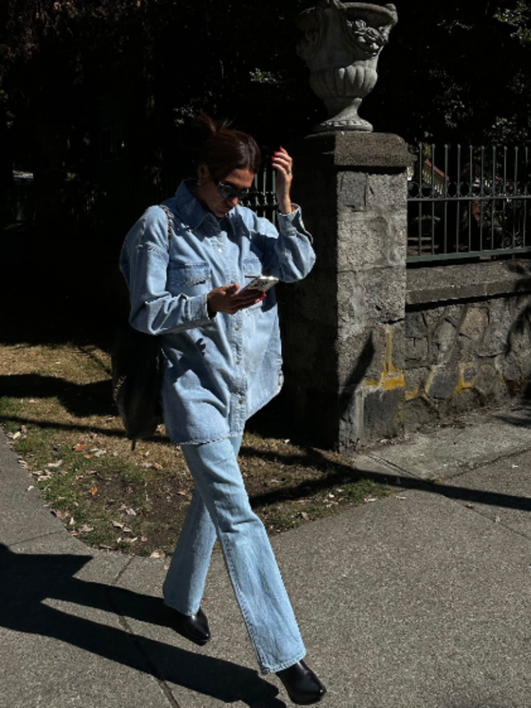 brunette the label Shania Denim Jacket